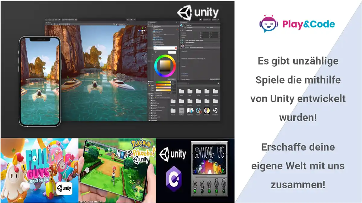Es gibt viele Spiele, welche mit Unity erstellt wurden. Anfänger und professionelle Studios nutzen Unity für die Erstellung ihrer Spiele
