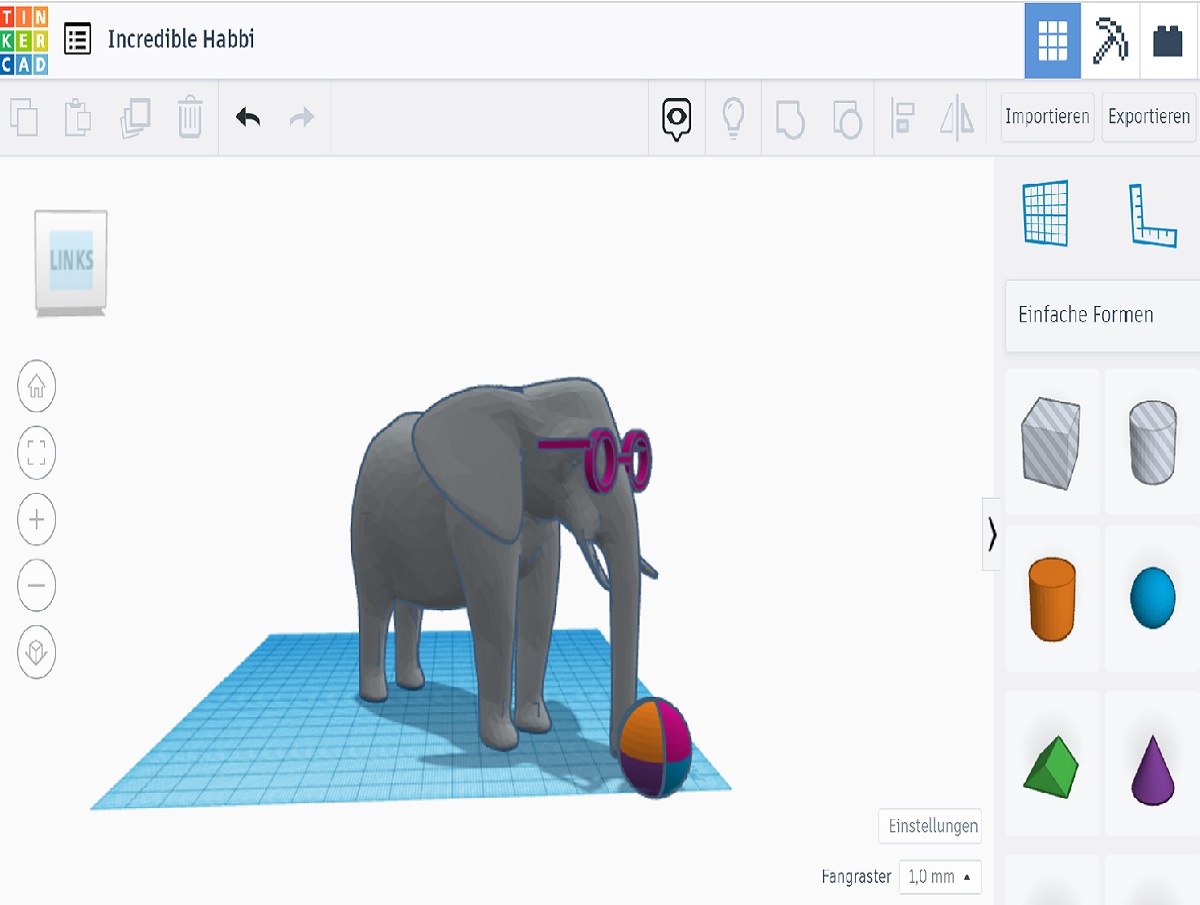 Kinder lernen in Tinkercad Kreativität in 3D